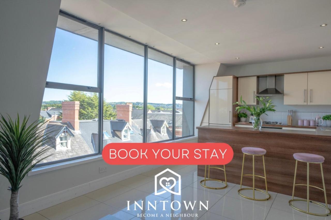 Rooftop Apartment At Queens Beautiful Views ベルファスト エクステリア 写真